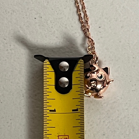 Jigglypuff Pokemon Charm Pendant Adjustable Necklace Anime Chain Jewelry Rose - Picture 7 of 8